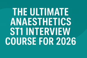 Ace Your Anaesthetics CT1 Interview: The Ultimate Feb’ 2026 Course is Here! 💉